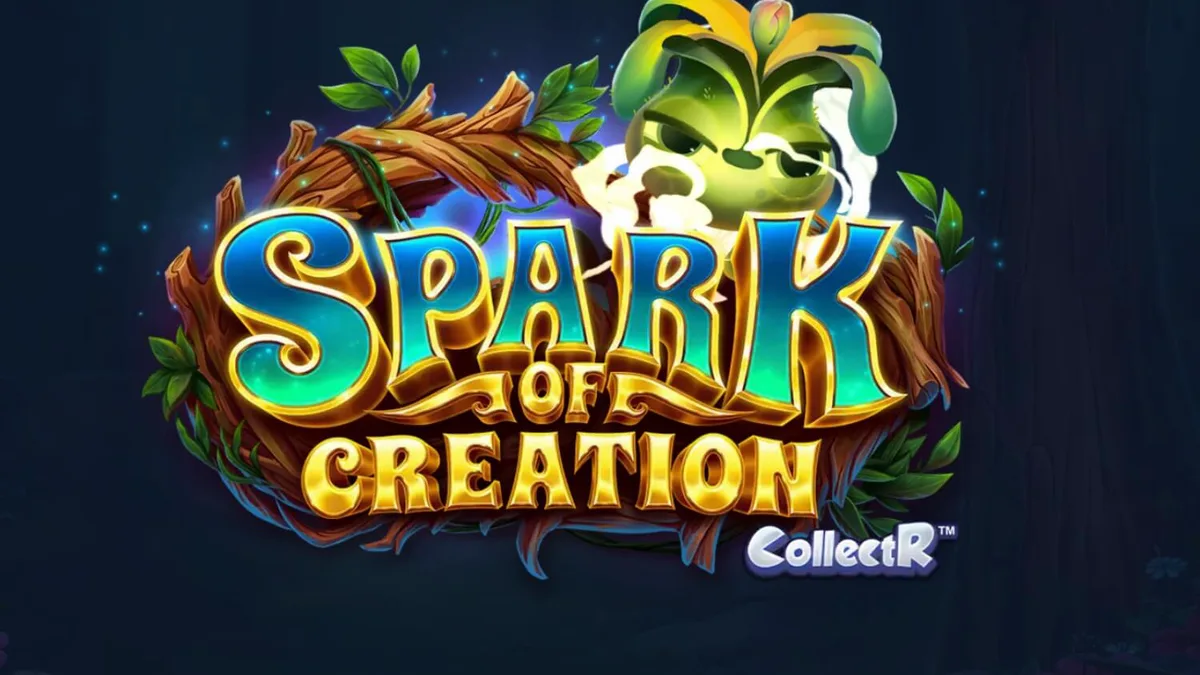 Cenas vibrantes e mágicas do jogo Spark of Creation com criaturas elementais.